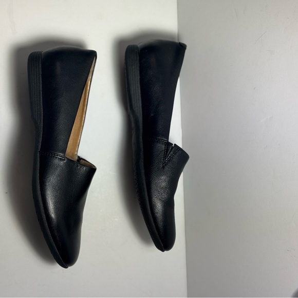 Dansko Larisa Loafers Womens Size 6.5 Black Milled Comfort Flats Slip On Leather - Picture 3 of 8